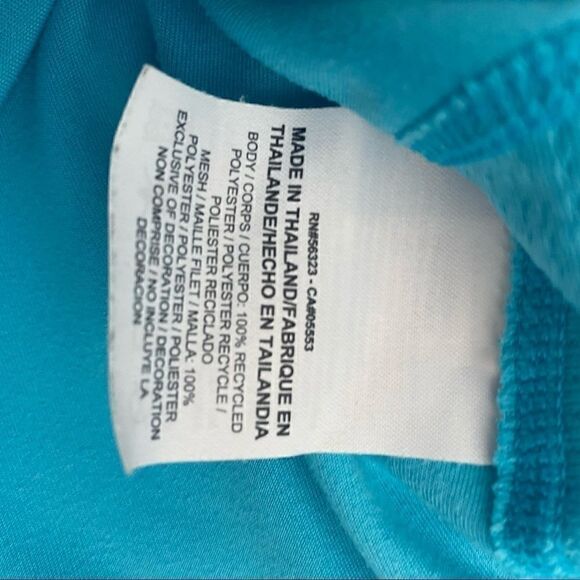 Nike Dry Fit Blue Long Sleeve Shirt - Picture 8 of 9